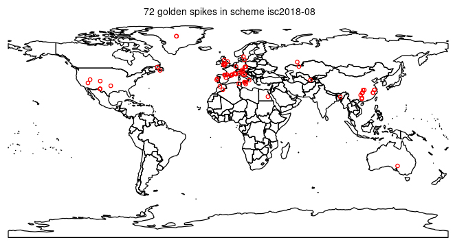 map of global countries with red markers